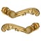 Baldwin Lever Lifetime Satin Brass Door Levers Lifetime Satin Brass 5121 5121.044.MR - alternate 2